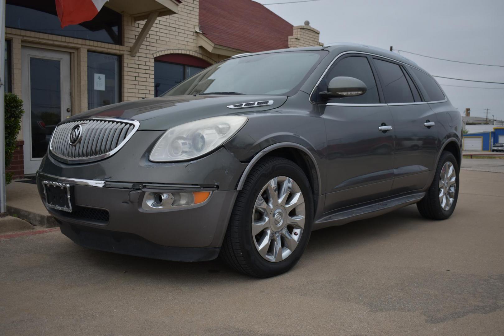 2011 Gray /Gray Buick Enclave CXL-2 FWD (5GAKRCED1BJ) with an 3.6L V6 DOHC 24V engine, 6-Speed Automatic Overdrive transmission, located at 5925 E. BELKNAP ST., HALTOM CITY, TX, 76117, (817) 834-4222, 32.803799, -97.259003 - The 2011 Buick Enclave CXL-2 FWD is a mid-size crossover SUV that offers a combination of luxury, practicality, and comfort. Here are several reasons why you might want to consider purchasing this vehicle: 1. Spacious and Comfortable Interior The 2011 Enclave CXL-2 is a 7- or 8-passenger vehicle - Photo#0